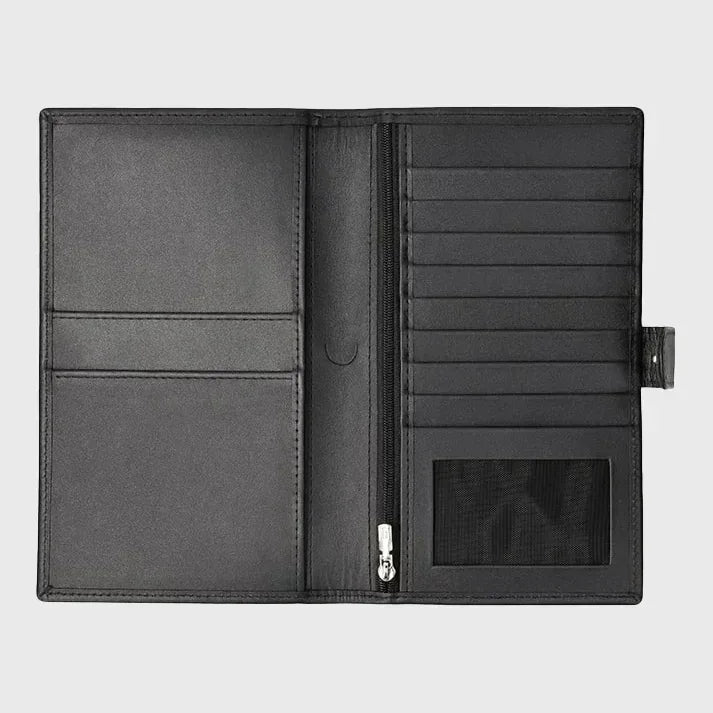 Melbourne Travel Organizer Wallet - USA Retro Hide