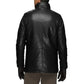 Men’s Genuine Lamb Leather Walking Coat with Detachable Quilted Vest - USA Retro Hide